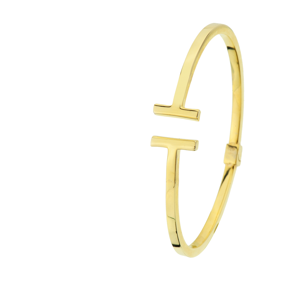 Çip Gold Çivi Modeli Altın Bileklik -BBL13